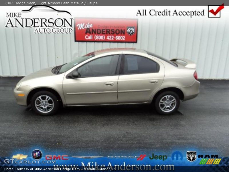Light Almond Pearl Metallic / Taupe 2002 Dodge Neon