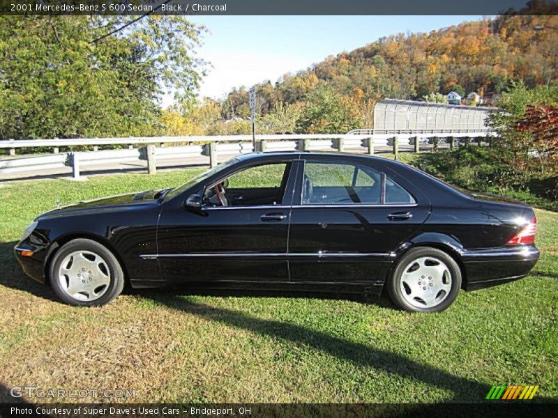 Black / Charcoal 2001 Mercedes-Benz S 600 Sedan
