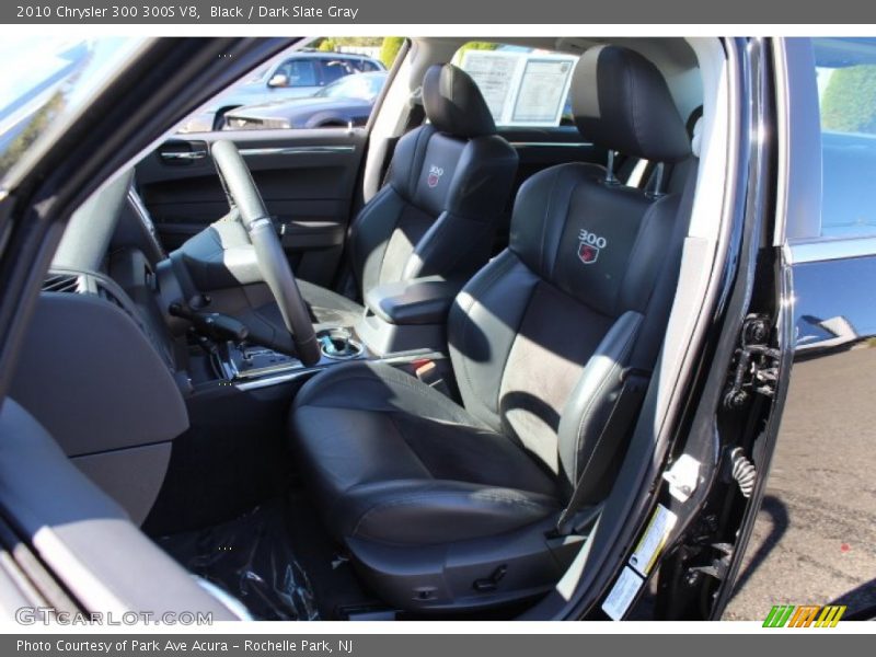 Front Seat of 2010 300 300S V8