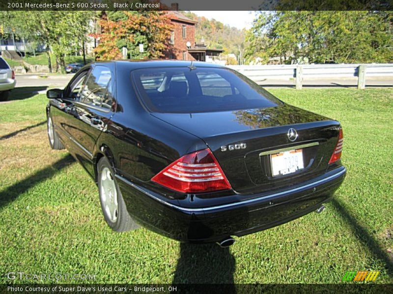 Black / Charcoal 2001 Mercedes-Benz S 600 Sedan