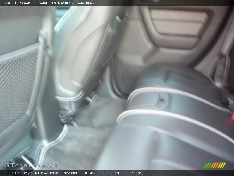 Solar Flare Metallic / Ebony Black 2008 Hummer H3