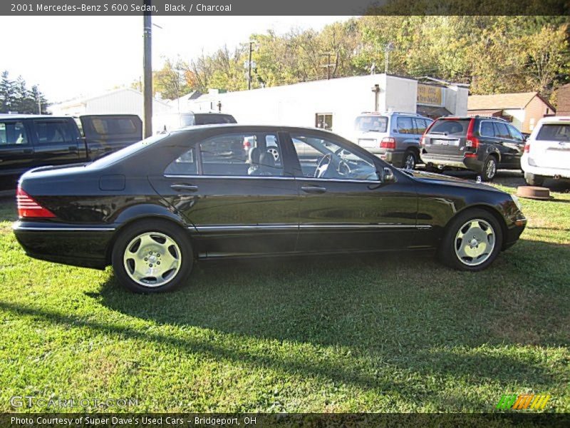Black / Charcoal 2001 Mercedes-Benz S 600 Sedan