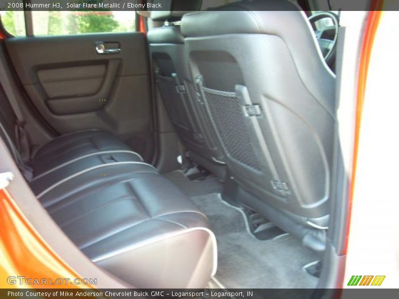 Solar Flare Metallic / Ebony Black 2008 Hummer H3