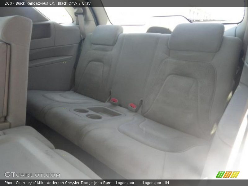 Black Onyx / Gray 2007 Buick Rendezvous CX