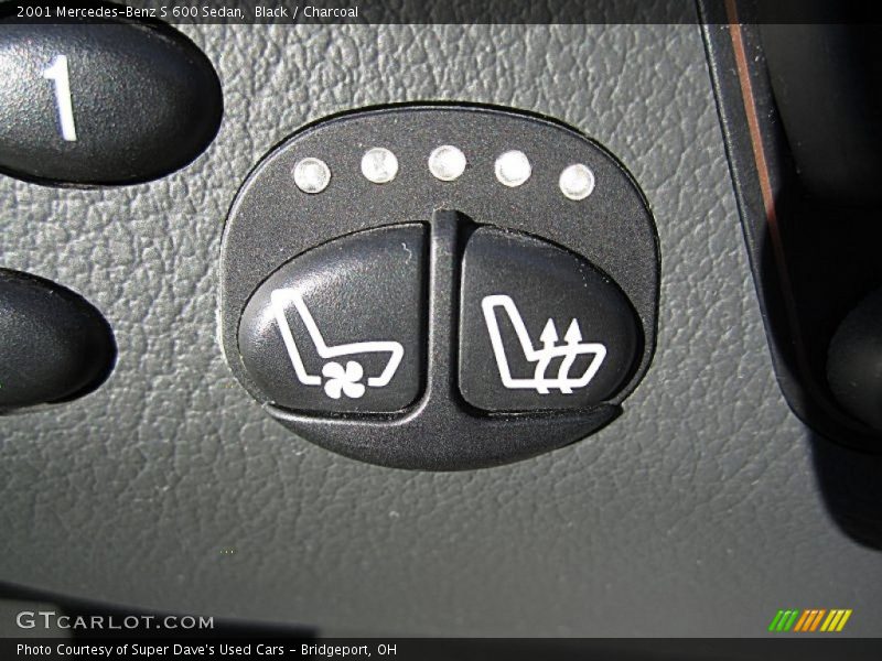 Black / Charcoal 2001 Mercedes-Benz S 600 Sedan