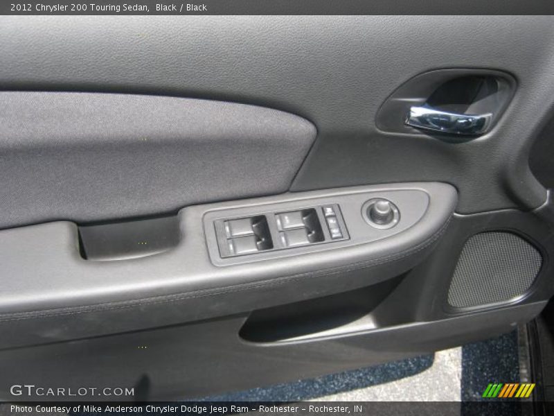 Black / Black 2012 Chrysler 200 Touring Sedan