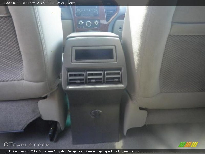 Black Onyx / Gray 2007 Buick Rendezvous CX