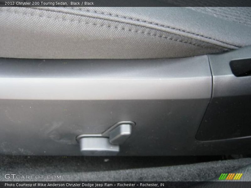 Black / Black 2012 Chrysler 200 Touring Sedan