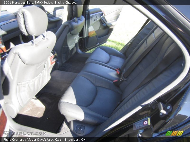 Black / Charcoal 2001 Mercedes-Benz S 600 Sedan