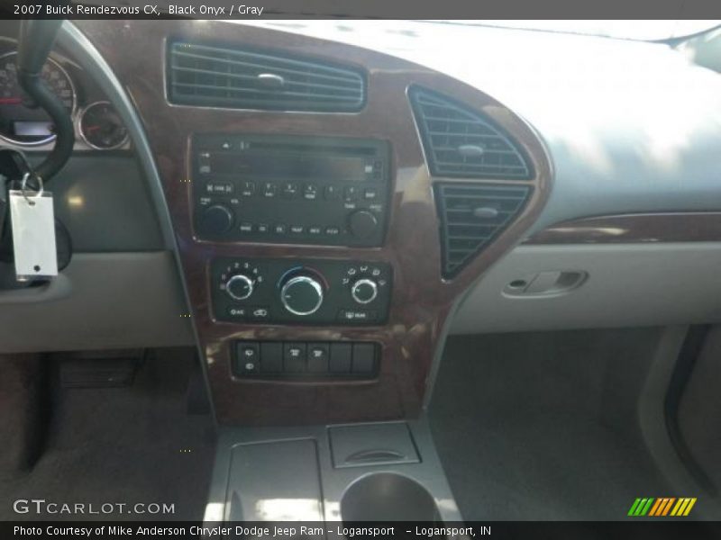 Black Onyx / Gray 2007 Buick Rendezvous CX