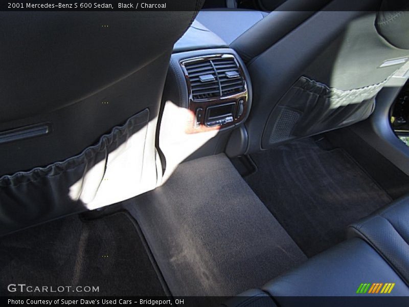 Black / Charcoal 2001 Mercedes-Benz S 600 Sedan