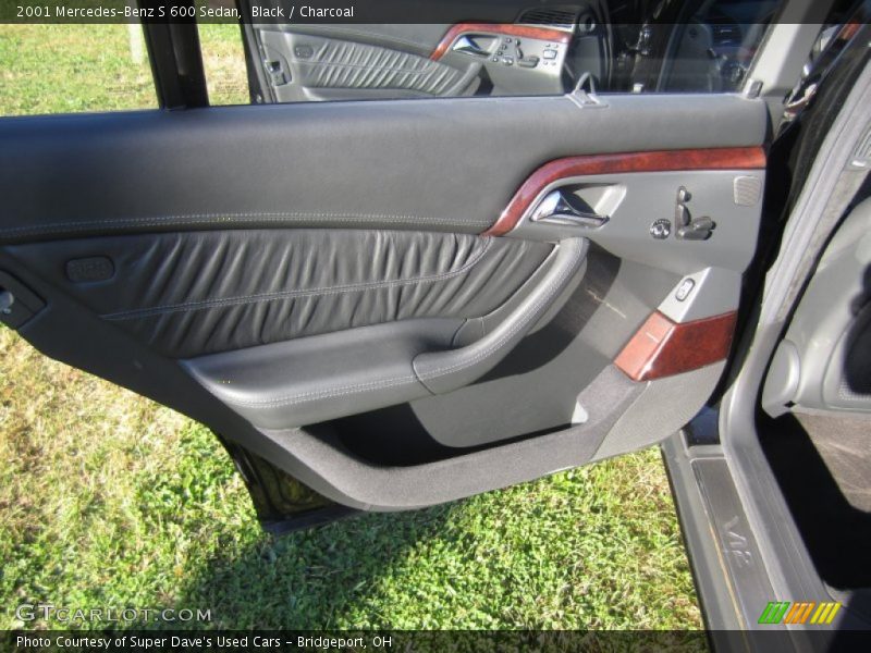 Black / Charcoal 2001 Mercedes-Benz S 600 Sedan