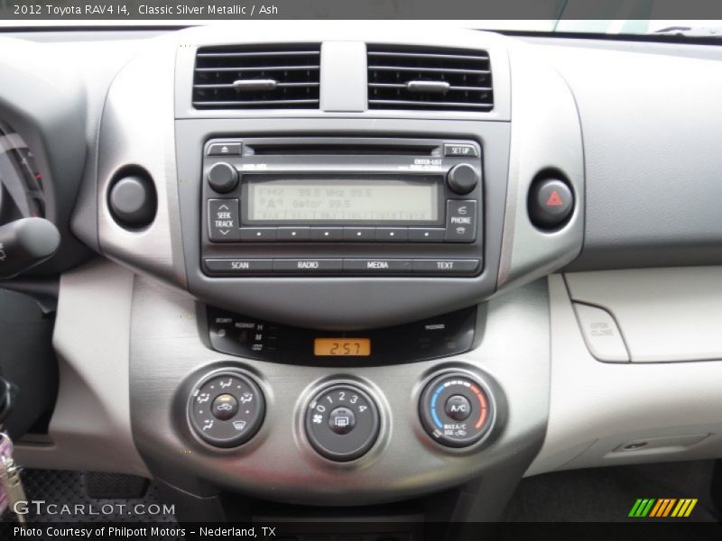 Classic Silver Metallic / Ash 2012 Toyota RAV4 I4