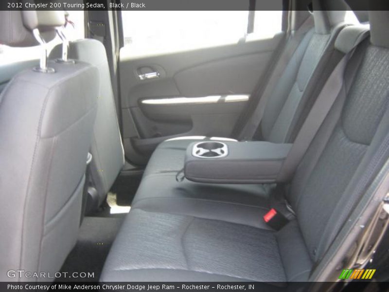 Black / Black 2012 Chrysler 200 Touring Sedan