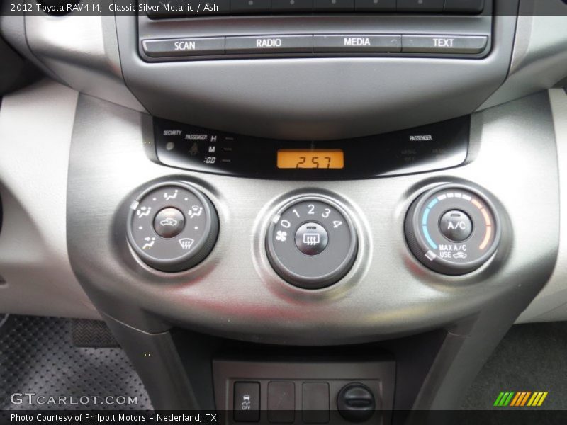 Classic Silver Metallic / Ash 2012 Toyota RAV4 I4
