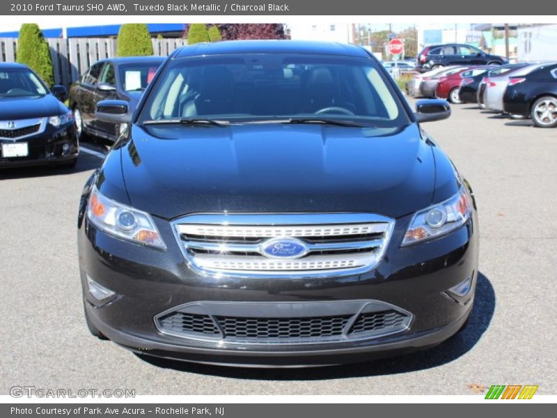 Tuxedo Black Metallic / Charcoal Black 2010 Ford Taurus SHO AWD