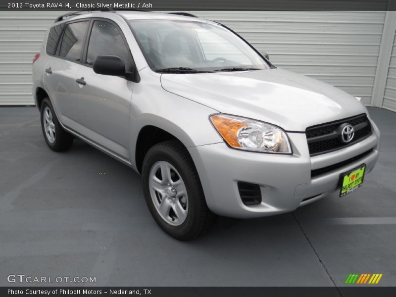 Classic Silver Metallic / Ash 2012 Toyota RAV4 I4