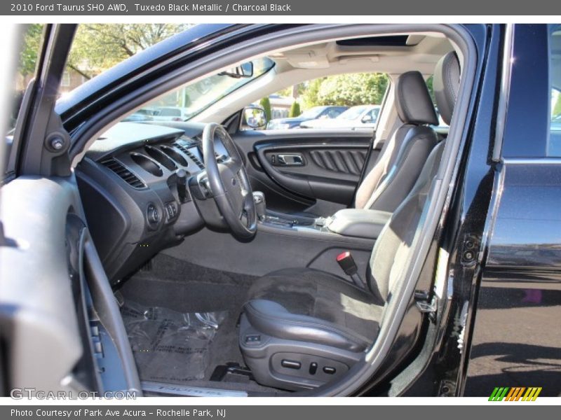 Tuxedo Black Metallic / Charcoal Black 2010 Ford Taurus SHO AWD