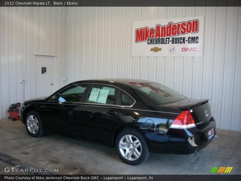 Black / Ebony 2012 Chevrolet Impala LT