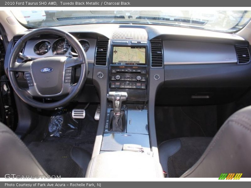 Tuxedo Black Metallic / Charcoal Black 2010 Ford Taurus SHO AWD
