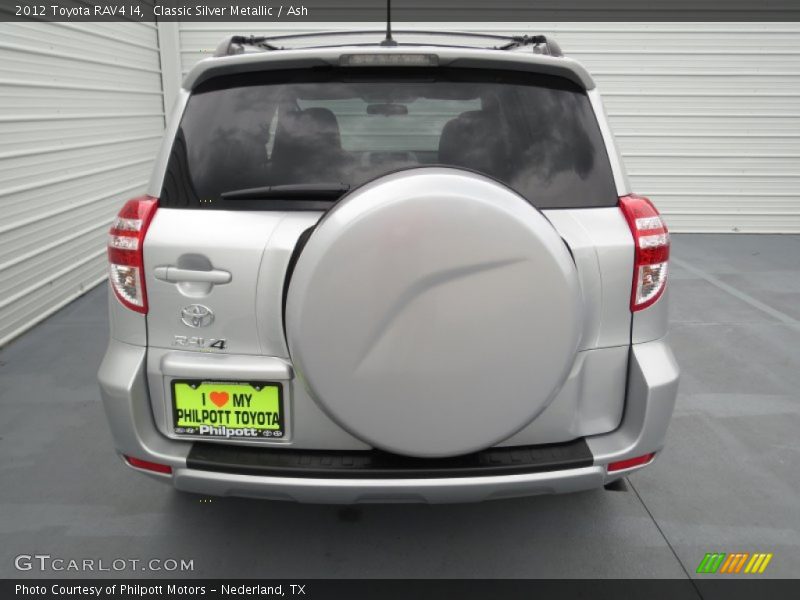 Classic Silver Metallic / Ash 2012 Toyota RAV4 I4
