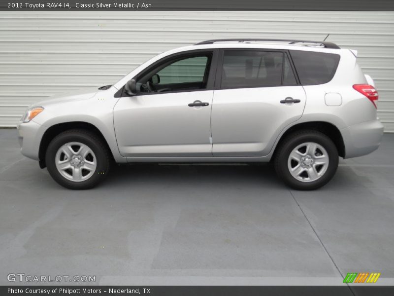 Classic Silver Metallic / Ash 2012 Toyota RAV4 I4