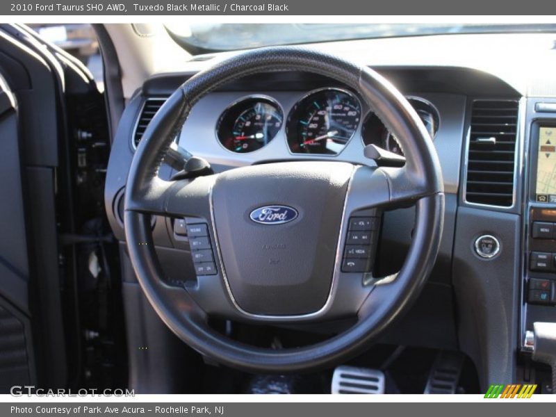 Tuxedo Black Metallic / Charcoal Black 2010 Ford Taurus SHO AWD