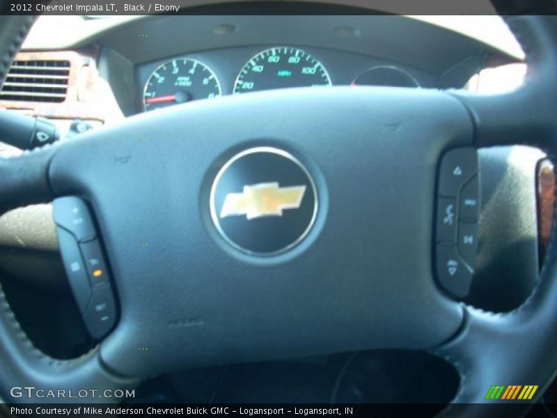 Black / Ebony 2012 Chevrolet Impala LT