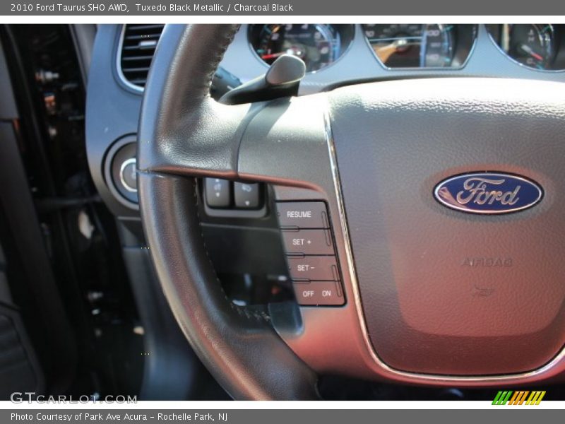 Tuxedo Black Metallic / Charcoal Black 2010 Ford Taurus SHO AWD