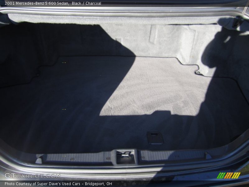 Black / Charcoal 2001 Mercedes-Benz S 600 Sedan