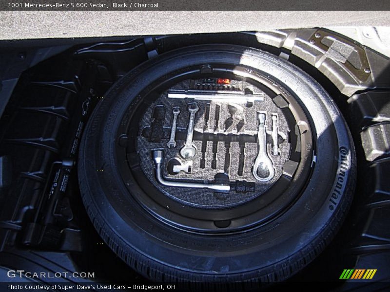 Black / Charcoal 2001 Mercedes-Benz S 600 Sedan