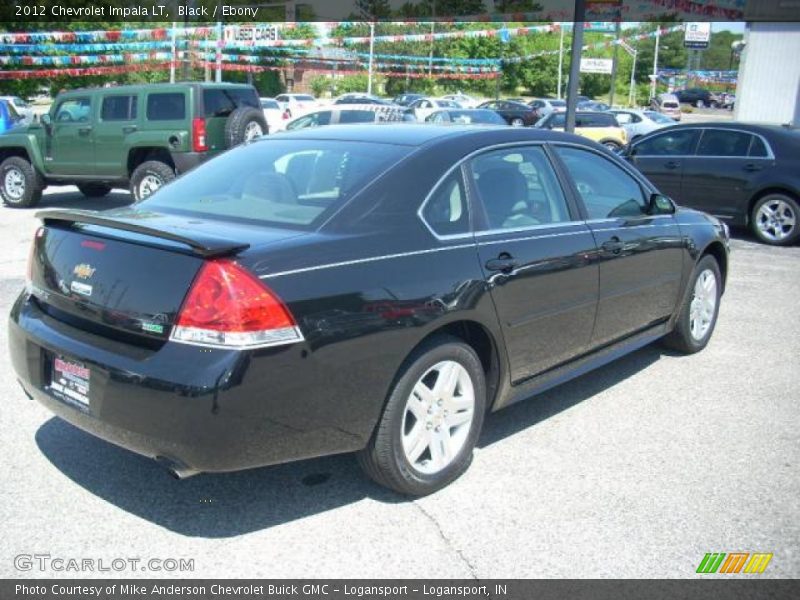 Black / Ebony 2012 Chevrolet Impala LT