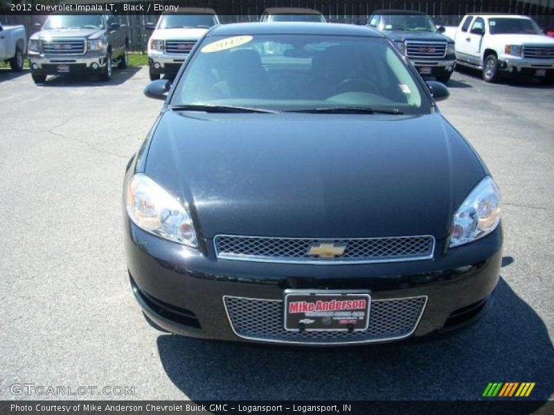 Black / Ebony 2012 Chevrolet Impala LT