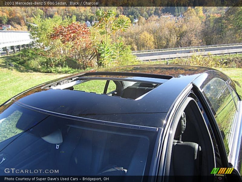 Black / Charcoal 2001 Mercedes-Benz S 600 Sedan