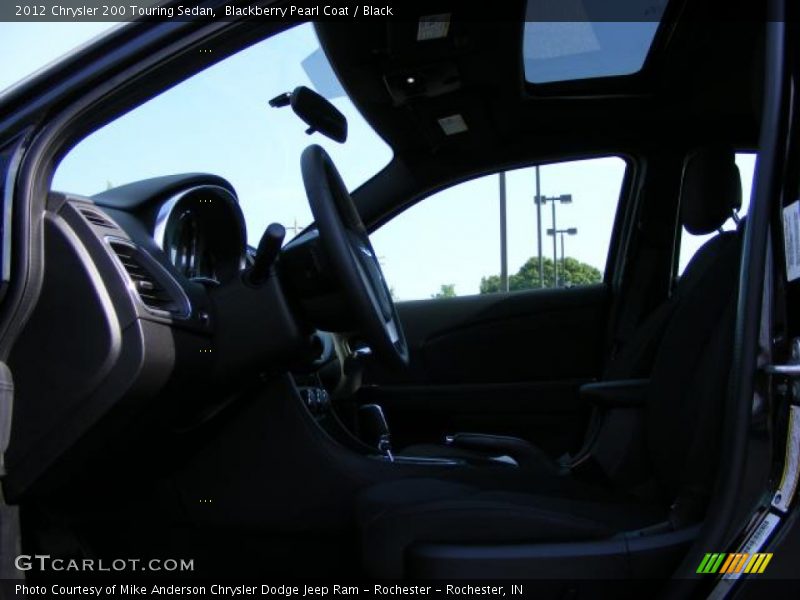 Blackberry Pearl Coat / Black 2012 Chrysler 200 Touring Sedan