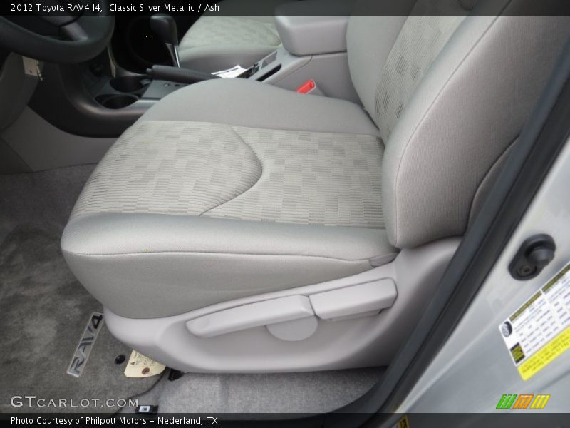 Classic Silver Metallic / Ash 2012 Toyota RAV4 I4