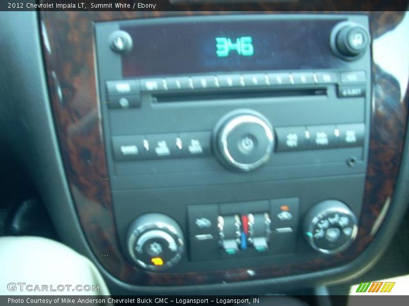 Summit White / Ebony 2012 Chevrolet Impala LT