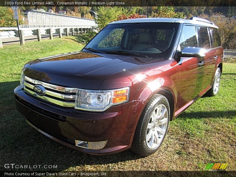 Cinnamon Metallic / Medium Light Stone 2009 Ford Flex Limited AWD