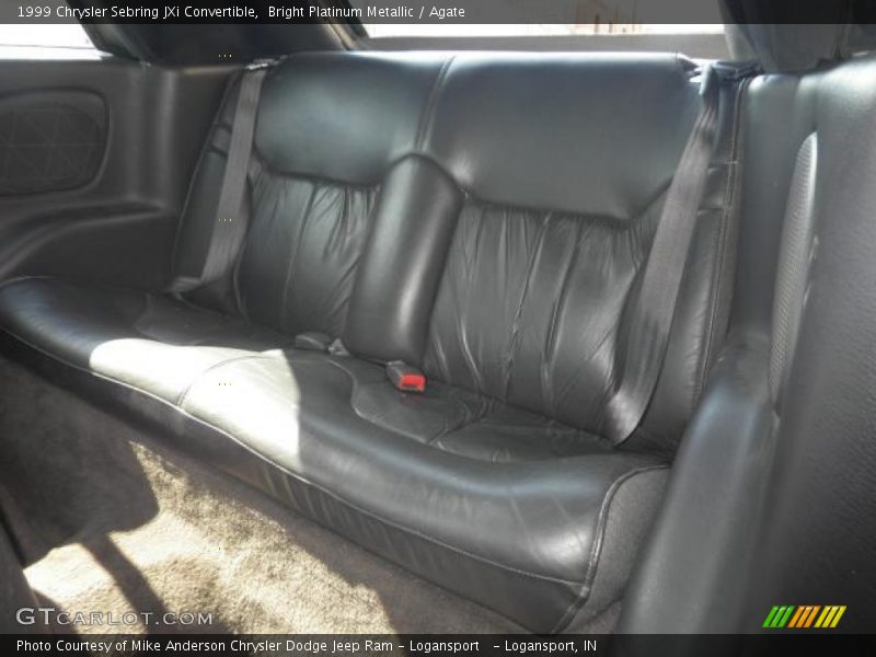 Bright Platinum Metallic / Agate 1999 Chrysler Sebring JXi Convertible