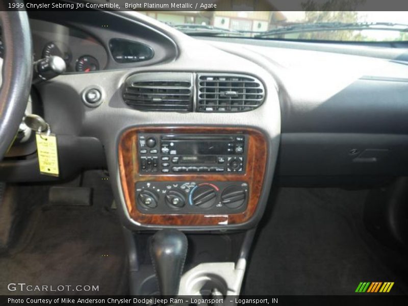 Bright Platinum Metallic / Agate 1999 Chrysler Sebring JXi Convertible