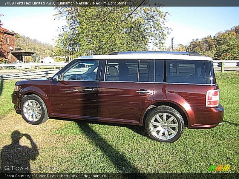 Cinnamon Metallic / Medium Light Stone 2009 Ford Flex Limited AWD