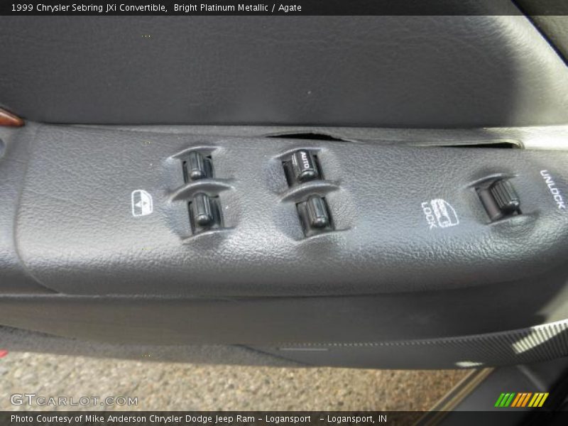 Bright Platinum Metallic / Agate 1999 Chrysler Sebring JXi Convertible