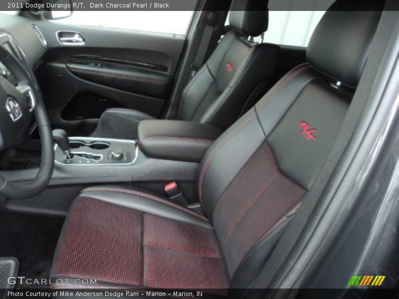 Front Seat of 2011 Durango R/T