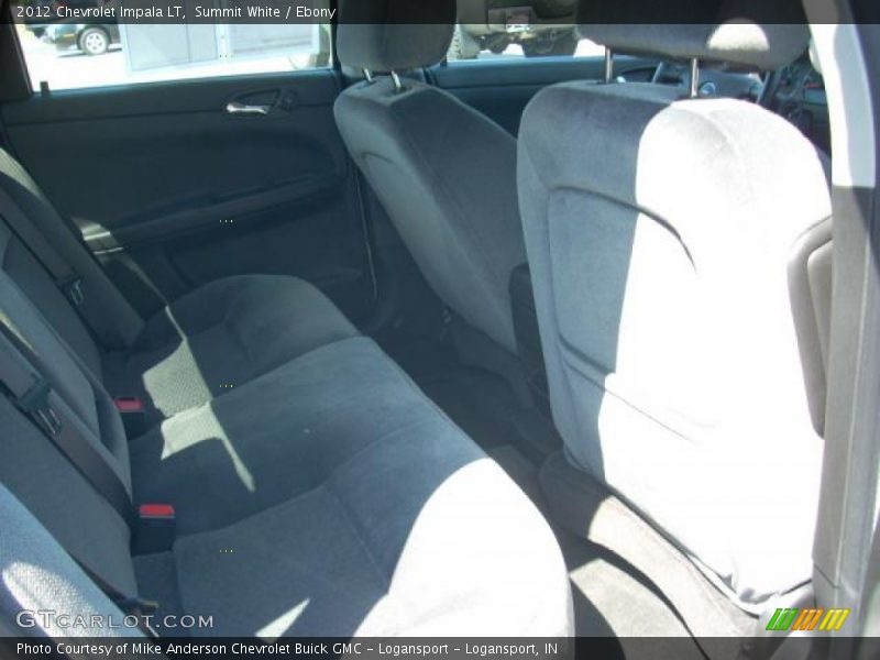 Summit White / Ebony 2012 Chevrolet Impala LT
