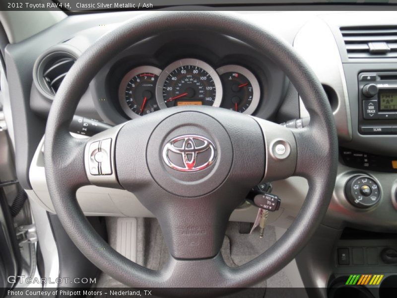Classic Silver Metallic / Ash 2012 Toyota RAV4 I4