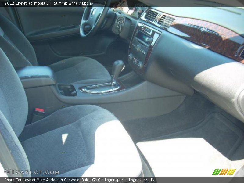 Summit White / Ebony 2012 Chevrolet Impala LT
