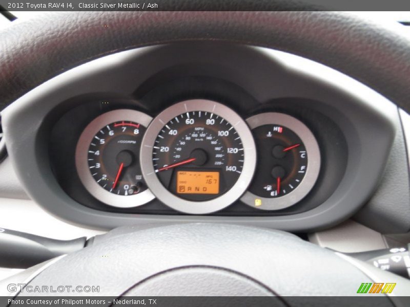 Classic Silver Metallic / Ash 2012 Toyota RAV4 I4