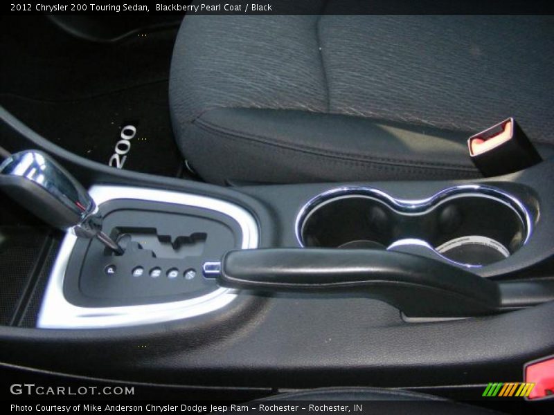 Blackberry Pearl Coat / Black 2012 Chrysler 200 Touring Sedan