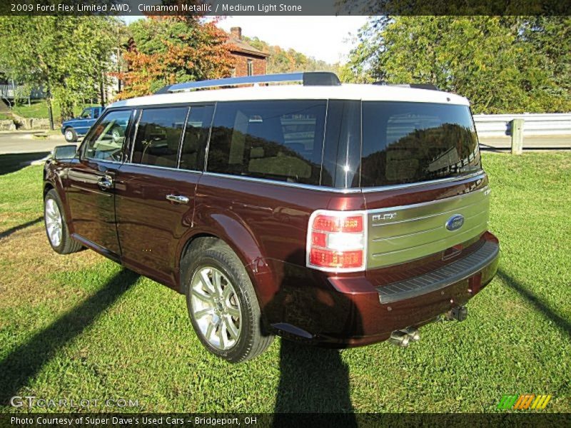 Cinnamon Metallic / Medium Light Stone 2009 Ford Flex Limited AWD
