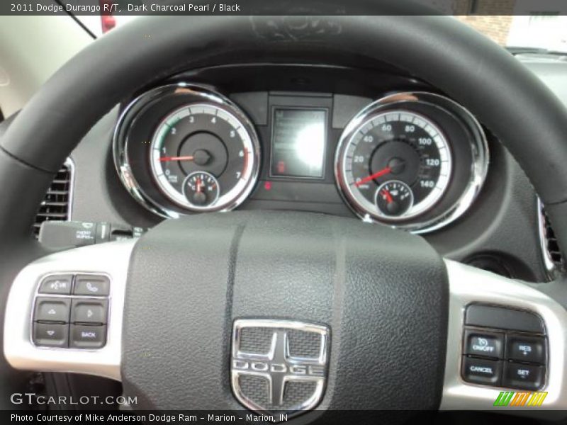 Dark Charcoal Pearl / Black 2011 Dodge Durango R/T